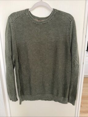 Tommy Bahama Men's Indio Sands Crew Neck Sweater in Green | M